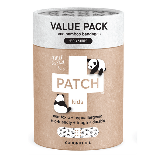 PATCH VALUE PACK - 100 Panda Bamboo Bandages